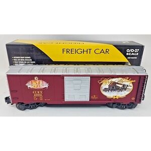 K-Line K641-5603 O/O-27 Anheuser Busch Budweiser Clydesdale Holiday Boxcar U278